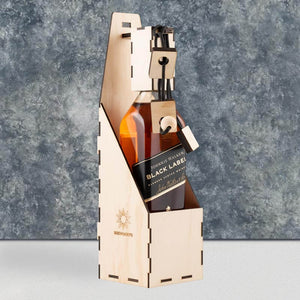 Whisky Bottle Puzzle With Whisky