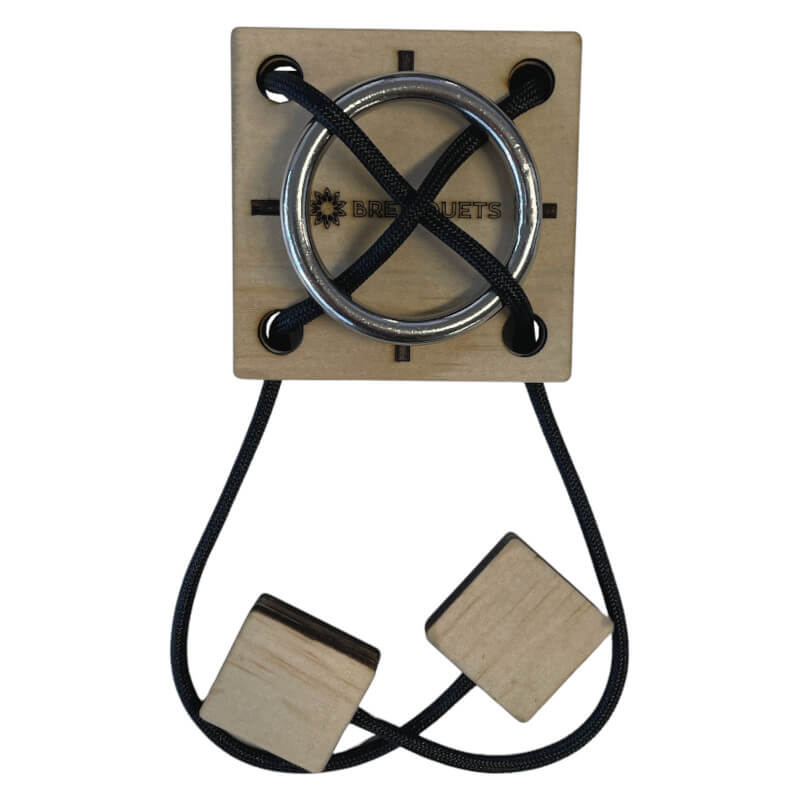 Rope and Ring Brain Teaser Puzzle