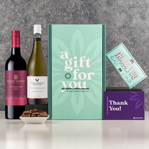 Thank You Duo Red & White Wine Gift Hamper
