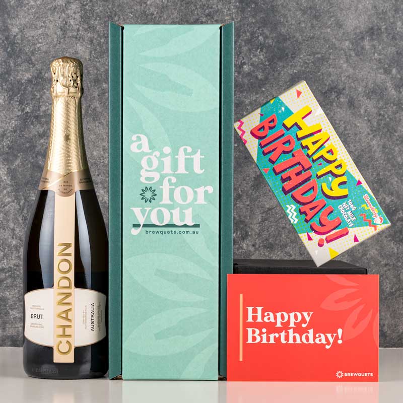 Sparkling Wine & Chocolate Birthday Gift Hamper