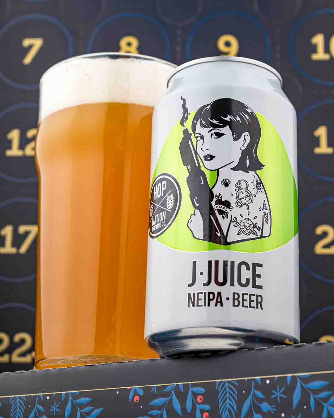 Beer Advent Calendar Day 17 Hop Nation J-Juice NEIPA