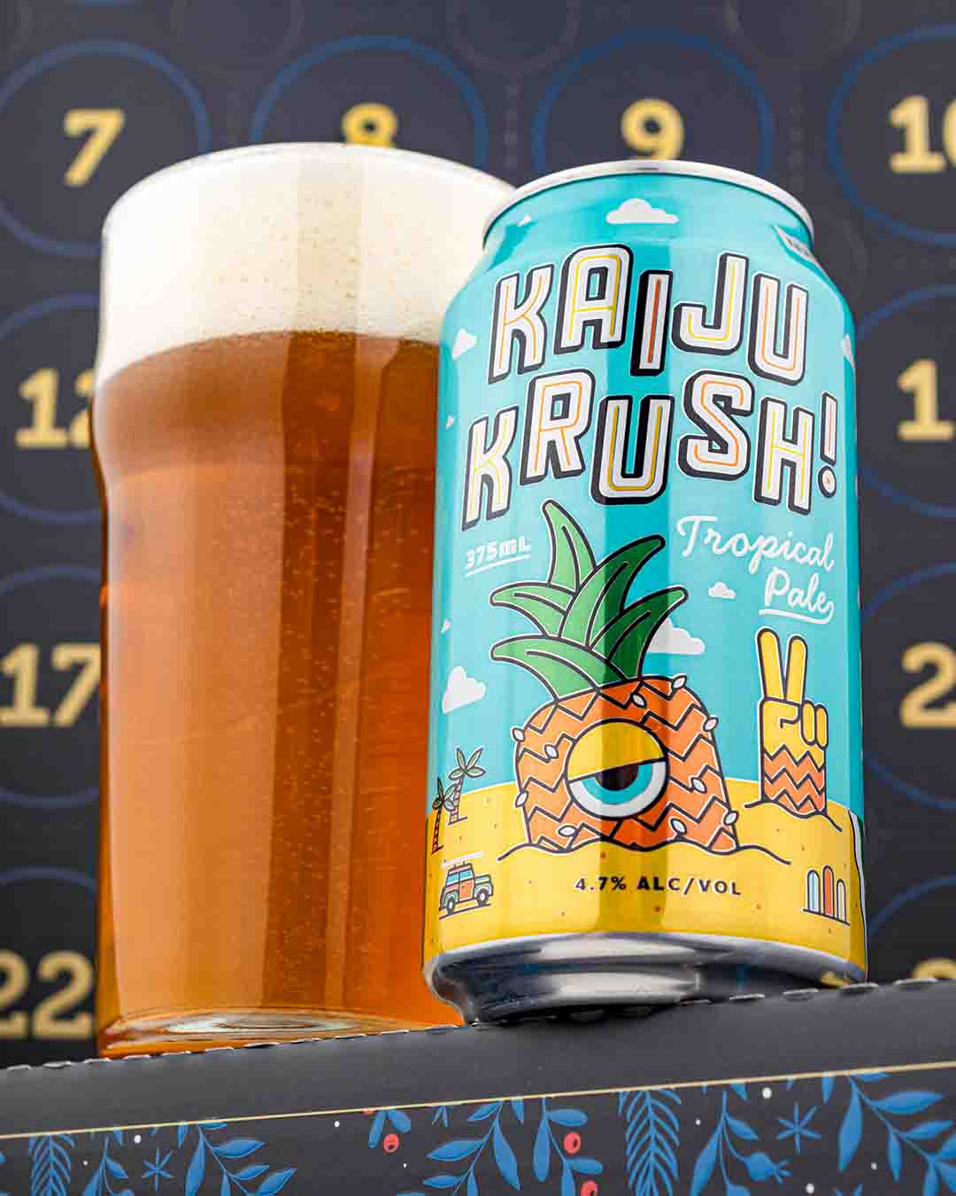 Beer Advent Calendar Day 19 Kaiju! Krush Tropical Pale Ale