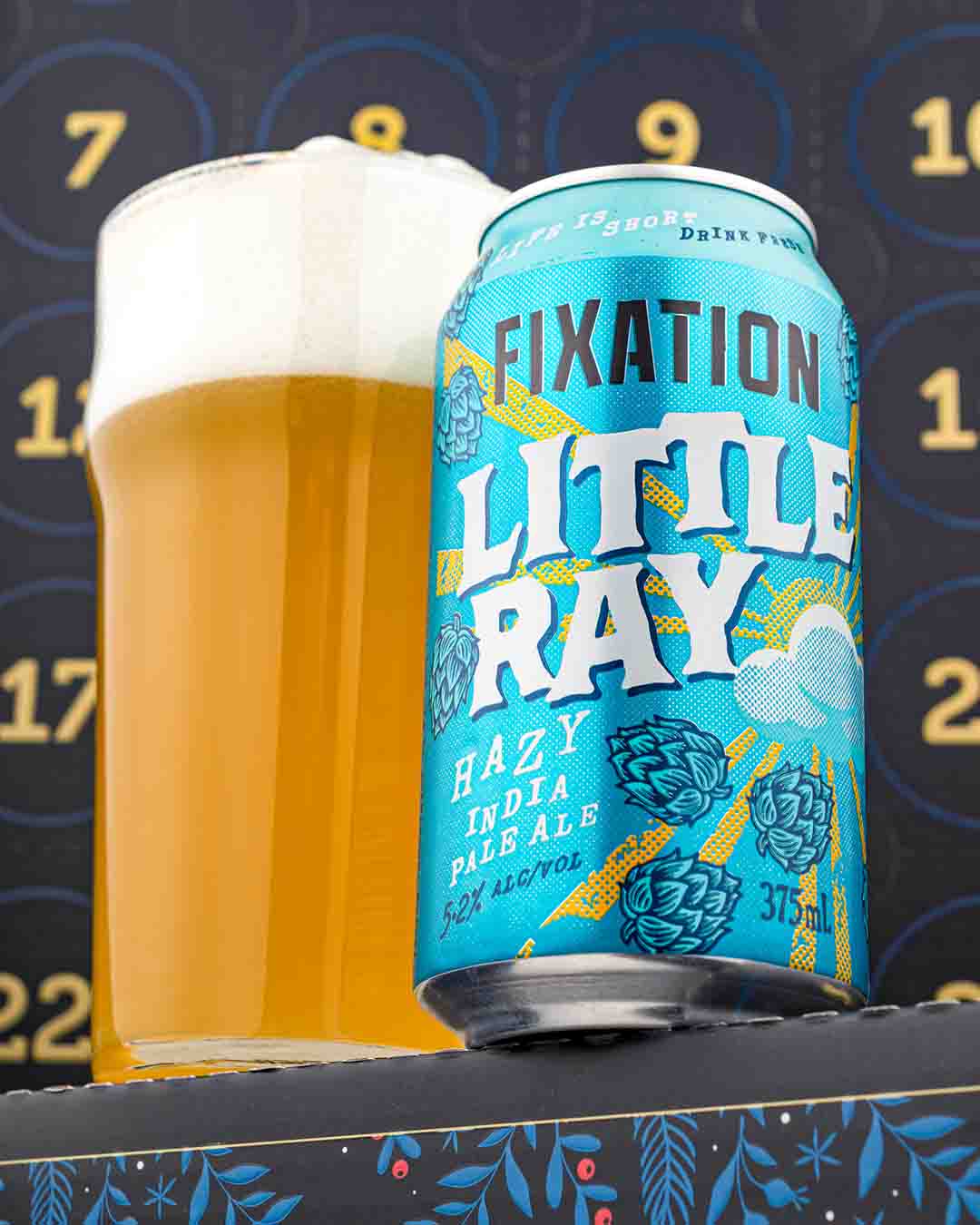 Beer Advent Calendar Day 22 Fixation Little Ray Hazy IPA