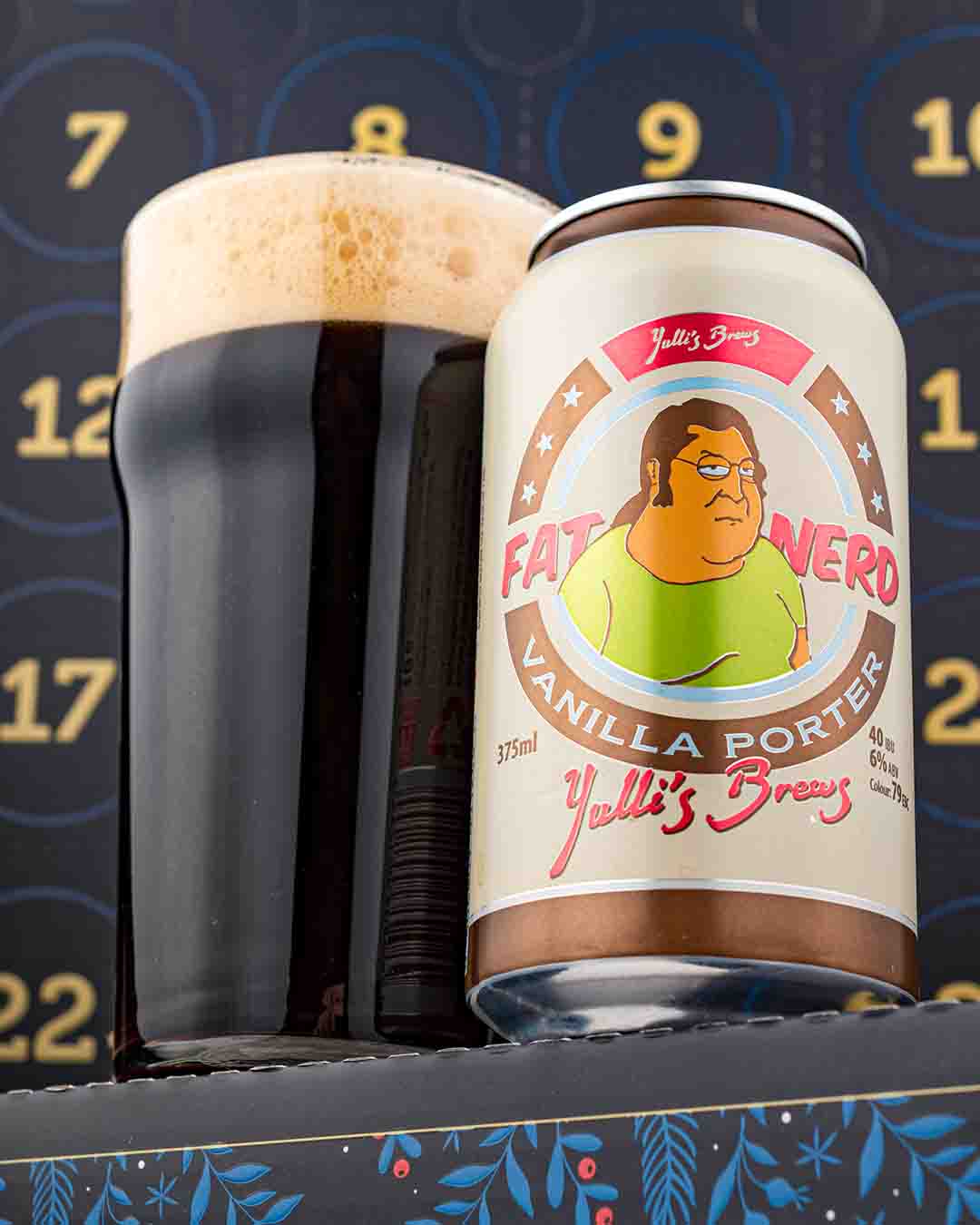 Beer Advent Calendar Day 23 Yulli's Fat Nerd Vanilla Porter