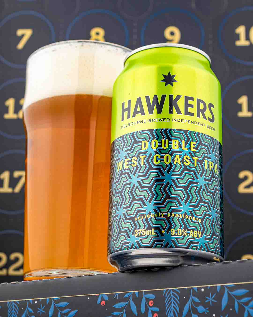 Beer Advent Calendar Day 3 Hawkers Double West Coast IPA