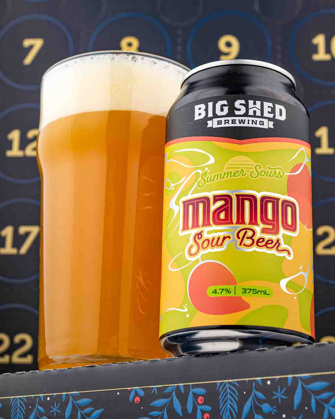 Beer Advent Calendar Day 7 Big Shed Mango Sour Beer Fruited Sour