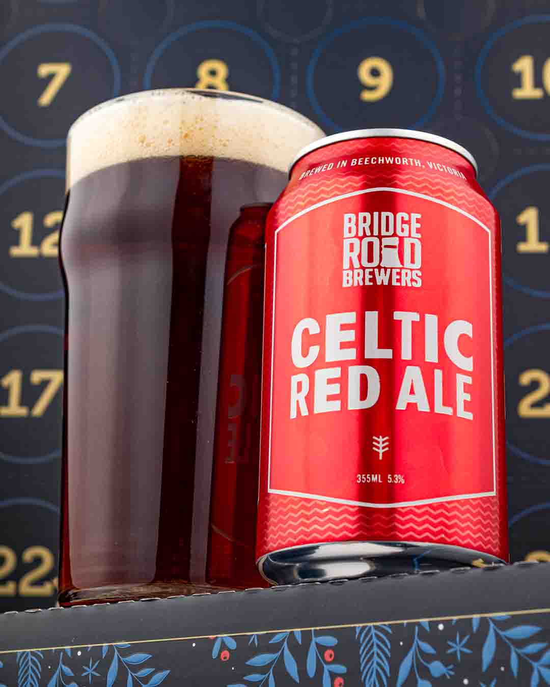 Beer Advent Calendar Day 8 Bridge Road Celtic Red Irish Red Ale