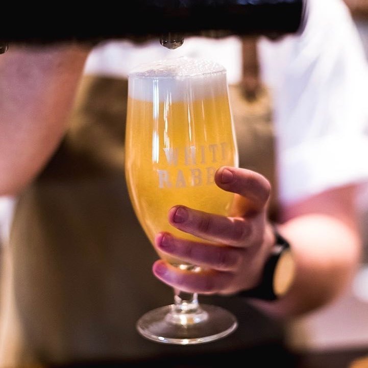 Tuesday calls for a frothy white ale🍺Forget the day and enjoy a beer.