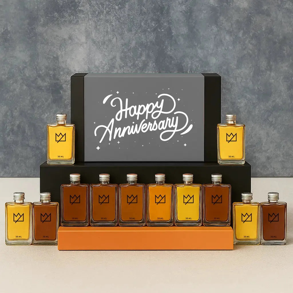 Anniversary 12 Whisky Gift Pack, Liquor Loot