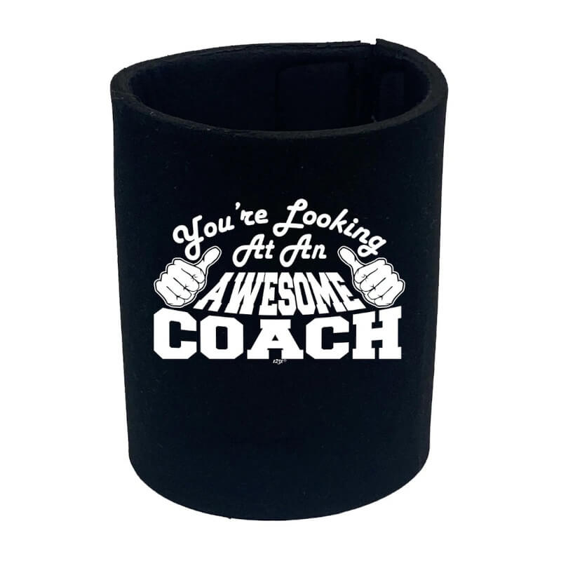 Awesome Coach Stubby Holder Gift