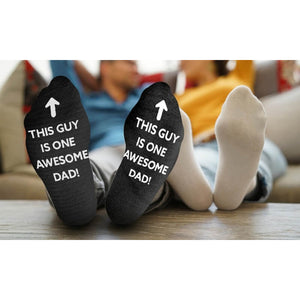 This Guy Is One Awesome Dad Socks