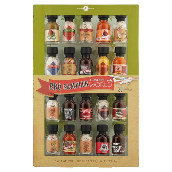 BBQ Sampler Flavours Of The World 20 Pack | Australia Wide Delivery ...