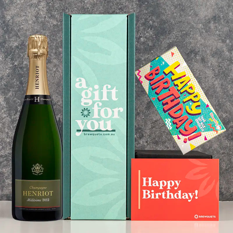 Birthday Champagne & Chocolate Hamper