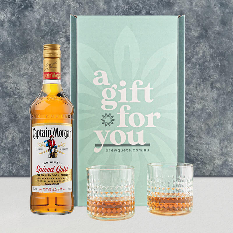 Captain Morgan Spiced Rum Gift Set | Australia Wide Delivery
