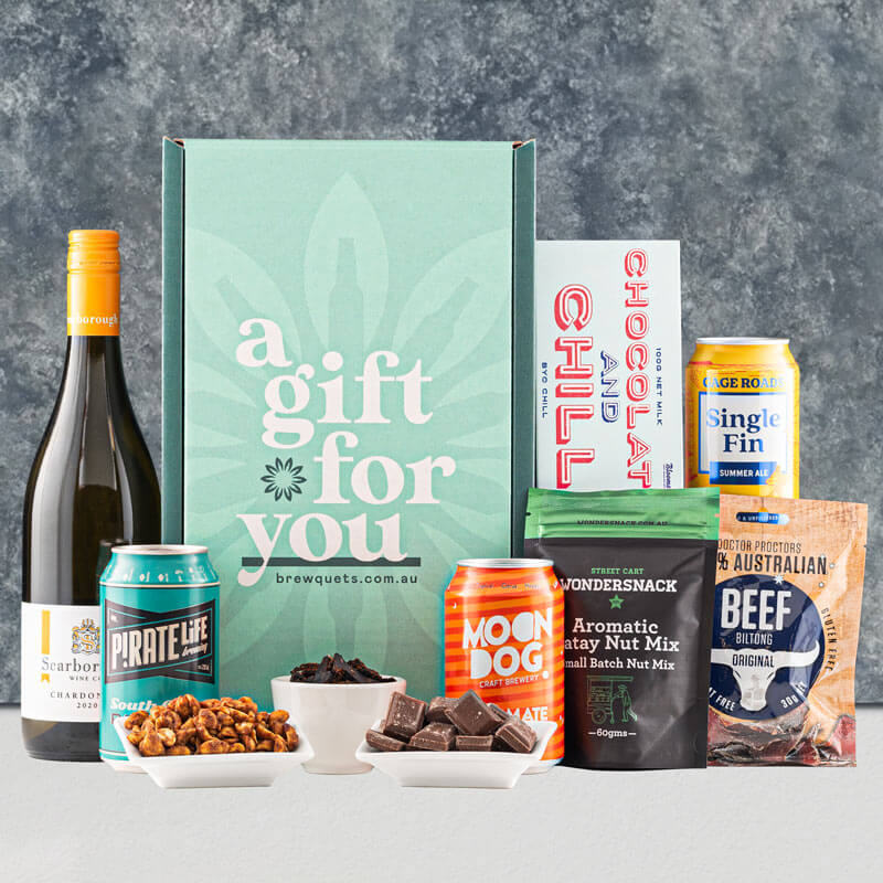White Wine and Beer Hamper Australia