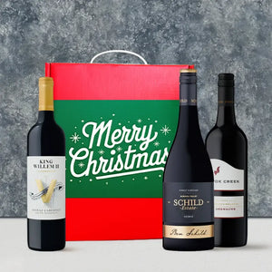 Christmas 3 Red Wine Gift Pack
