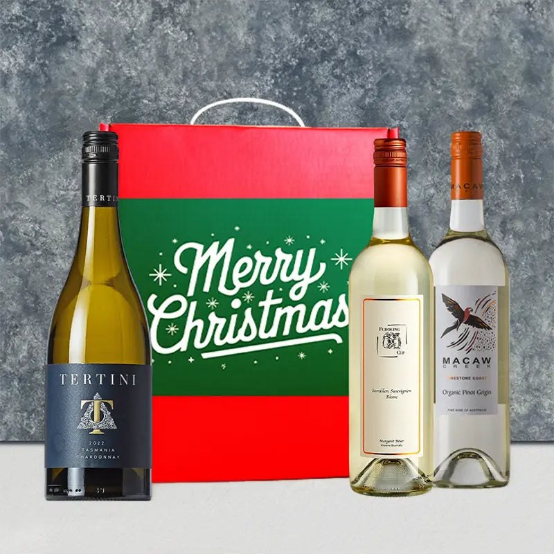Christmas 3 White Wine Gift Pack
