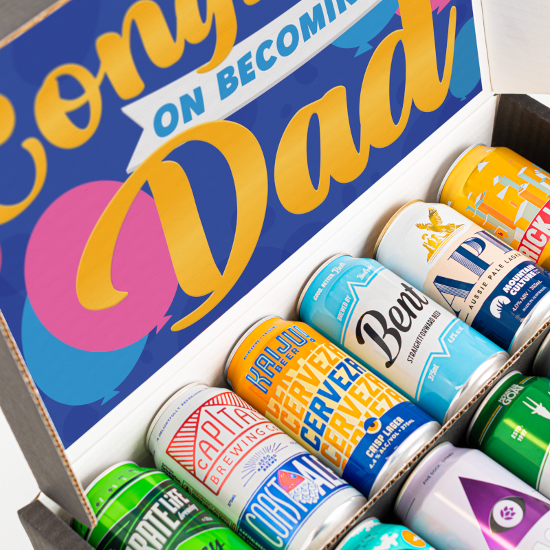 New Dad Dozen Open Beer Gift Pack