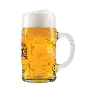Maverick 1L Classic Glass Beer Stein Clear 10.5x10.5x20cm