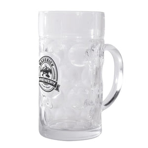 Maverick 1L Classic Glass Beer Stein Clear 10.5x10.5x20cm