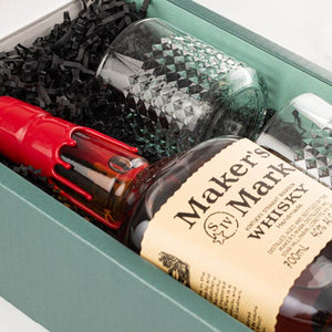 Makers Mark Whisky and Glasses Gift Set In Box