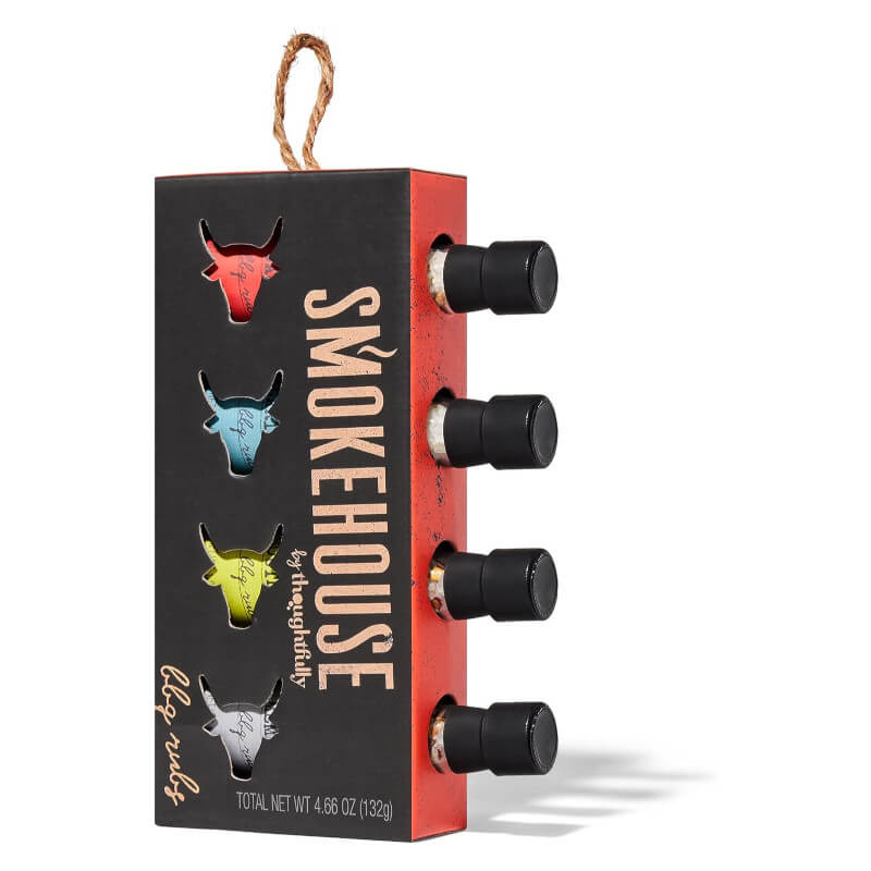 Smokehouse BBQ Rub Set of 4 Bottles In Box