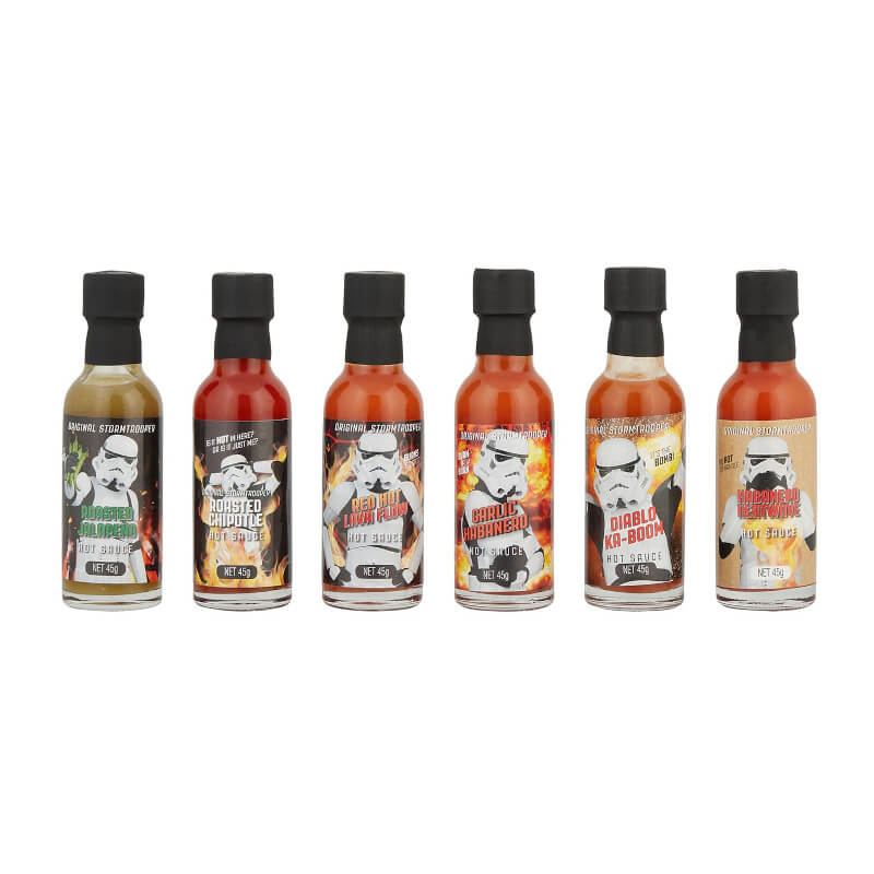 Stormtrooper Hot Sauce 6 Pack Bottles