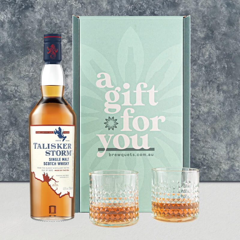 Talisker Single Malt Scotch Whisky Gift Set