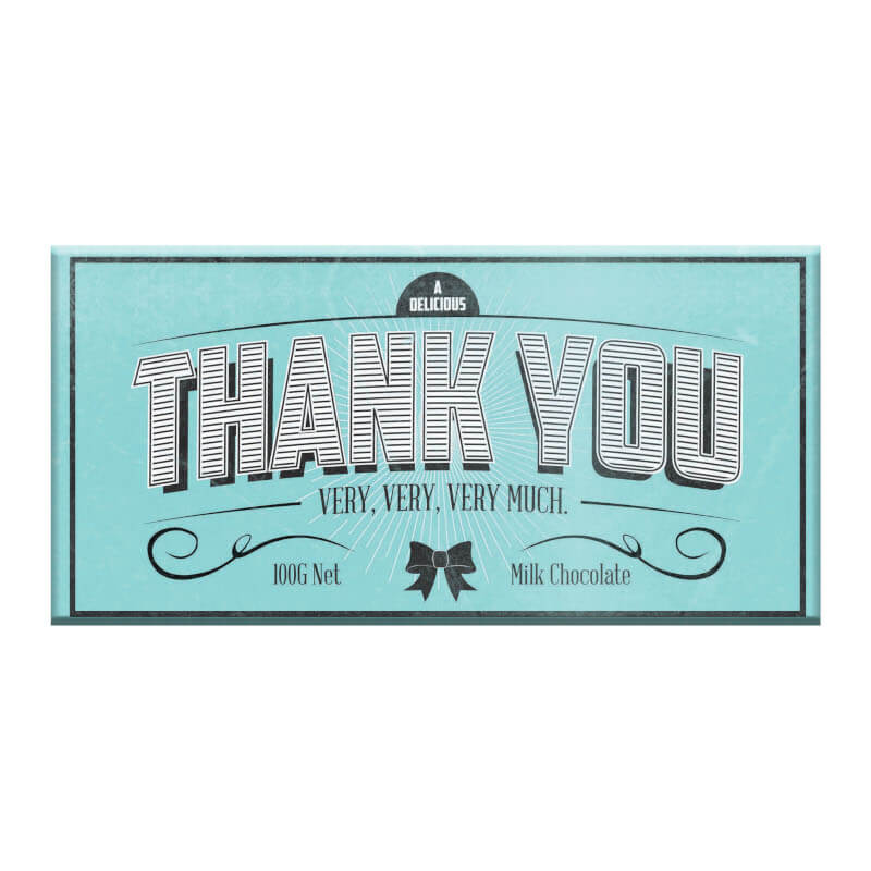 Thank You Chocolate Bar