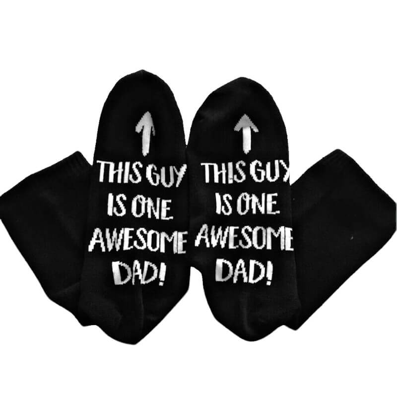 This Guy Is One Awesome Dad Socks