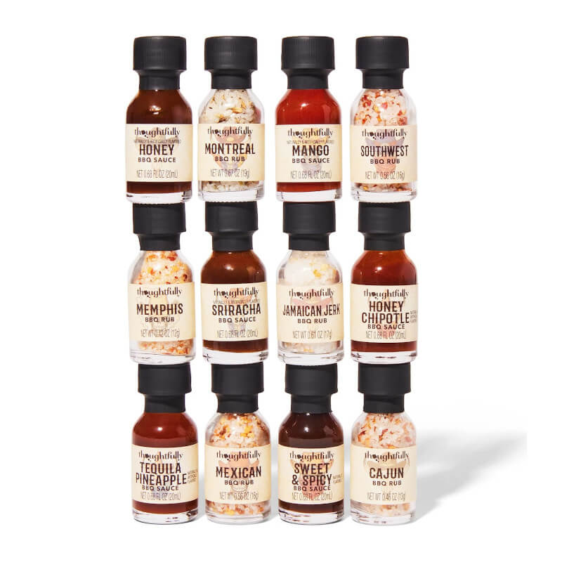 Most Wanted Gourmet BBQ Sauces & Rubs Stacked