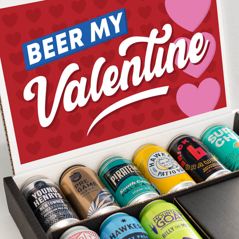 Valentines Day Beer Gift Hamper