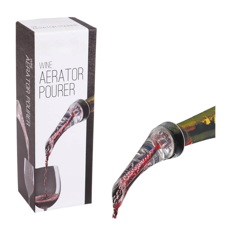 Wine Aerator Pouring With Box