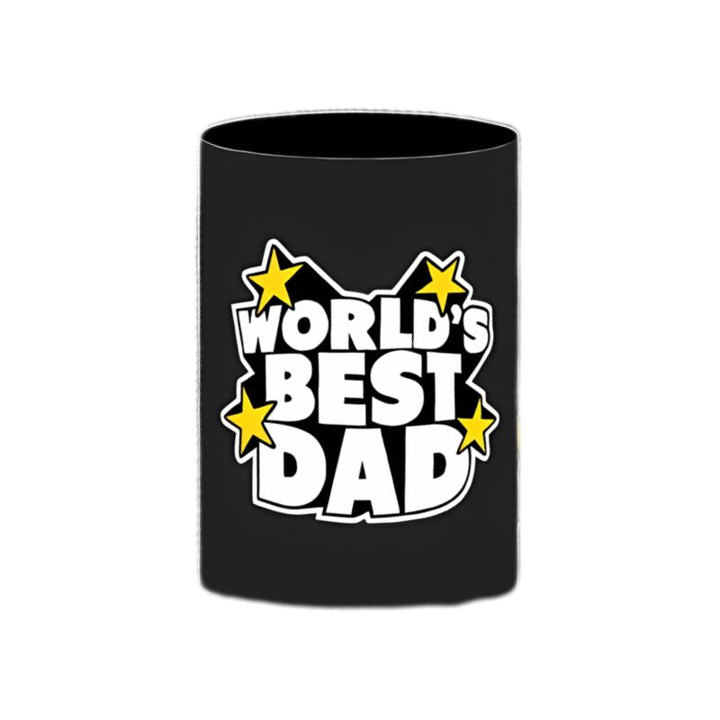 Worlds Best Dad Stubby Holder Neoprene