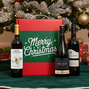 Christmas 3 Red Wine Gift Pack