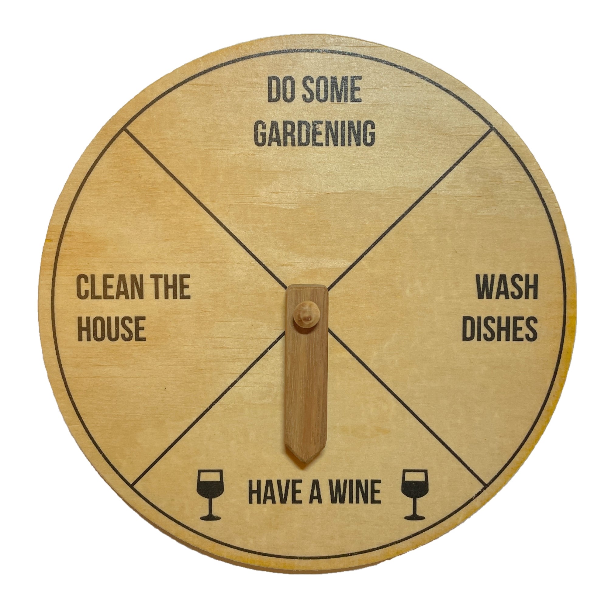 Wine Chore Wheel