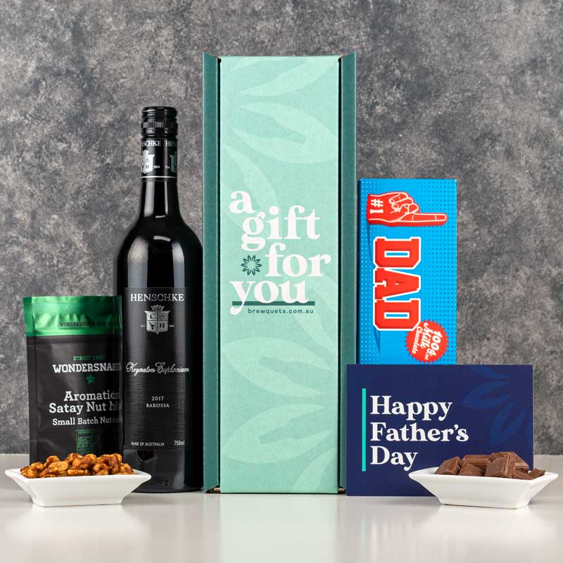Premium Red Wine & Chocolate Fathers Day Gift Hamper