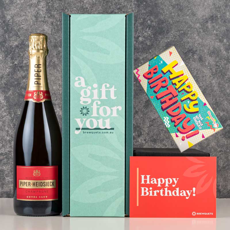 Champagne and Chocolate Birthday Gift Hamper